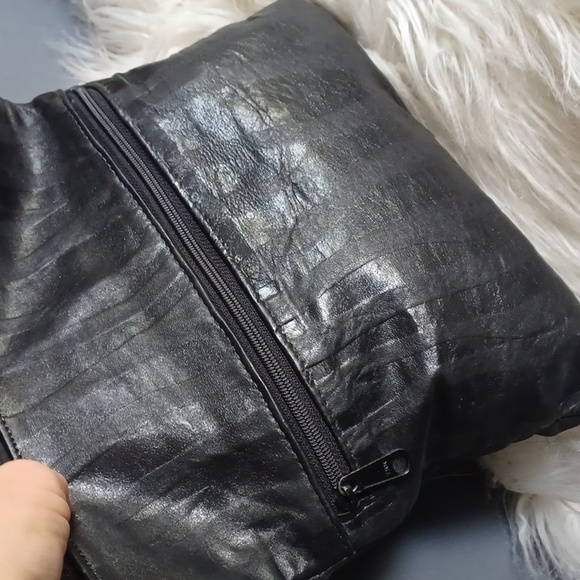 Vintage Buttery Soft  Leather Clutch